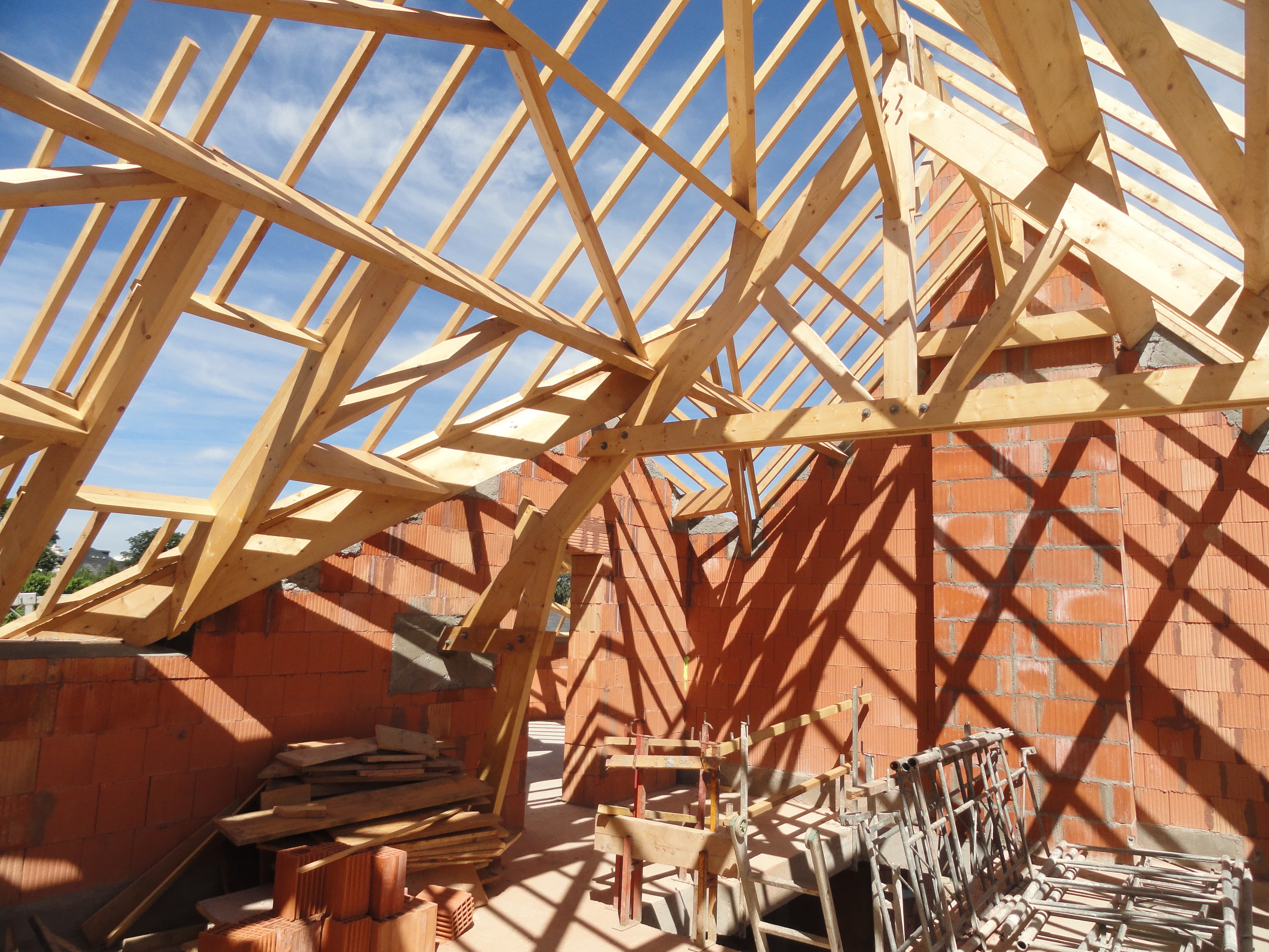 Charpente en bois