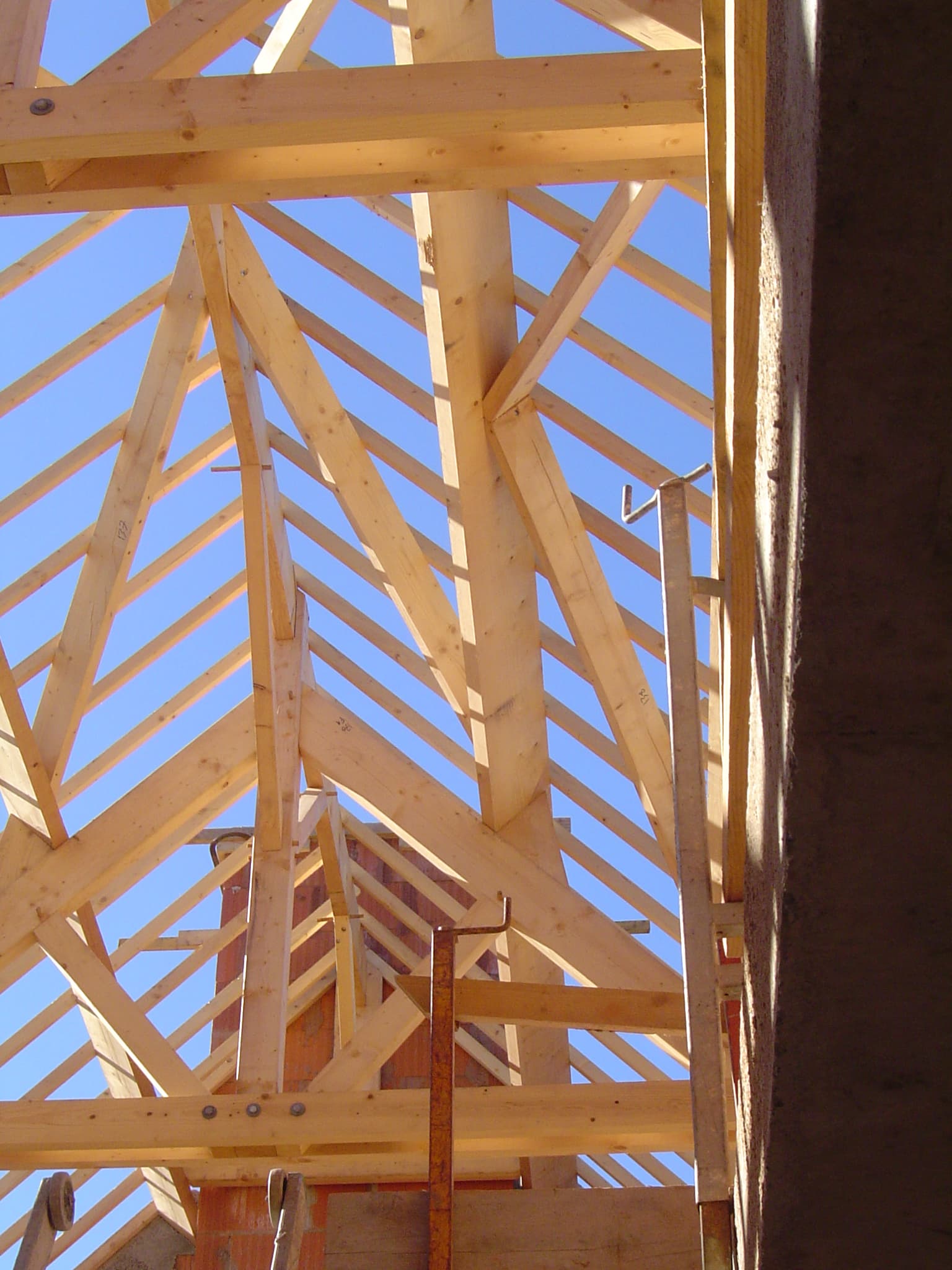 Charpente en bois