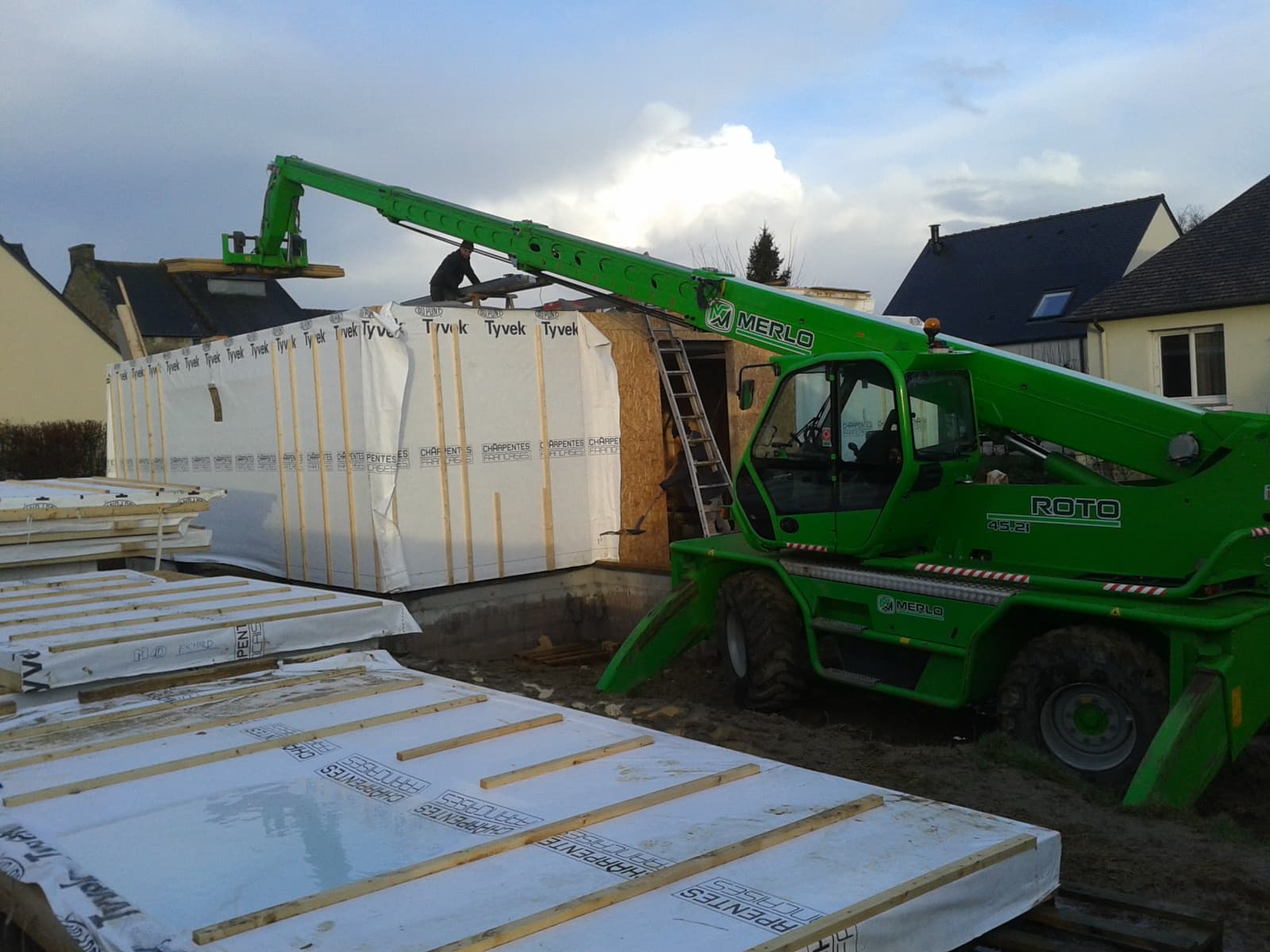 Montage ossature bois