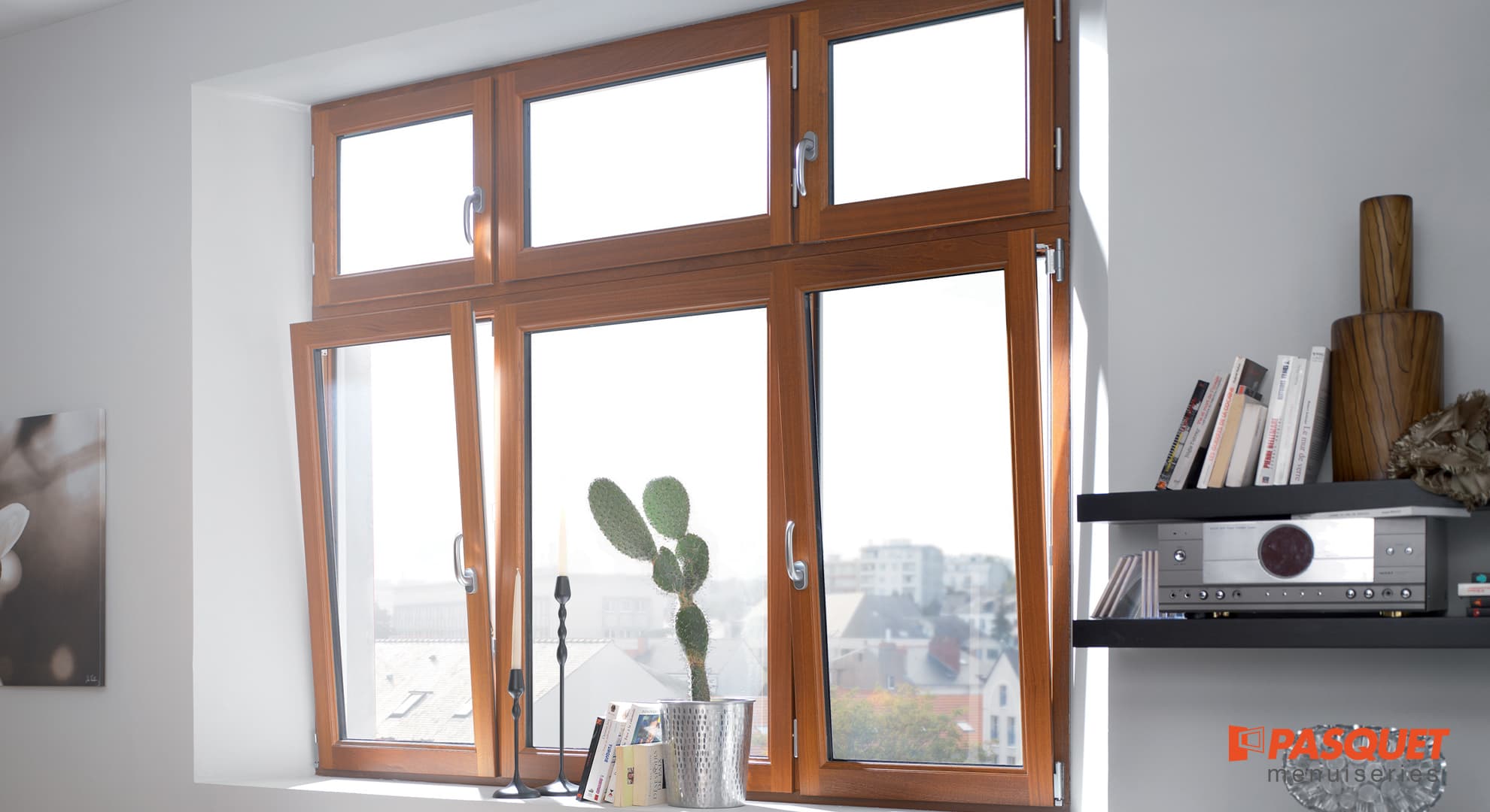 Fenêtres extérieurs en bois