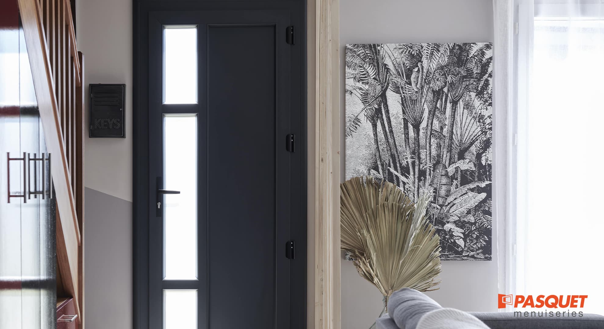 Porte extérieure PVC