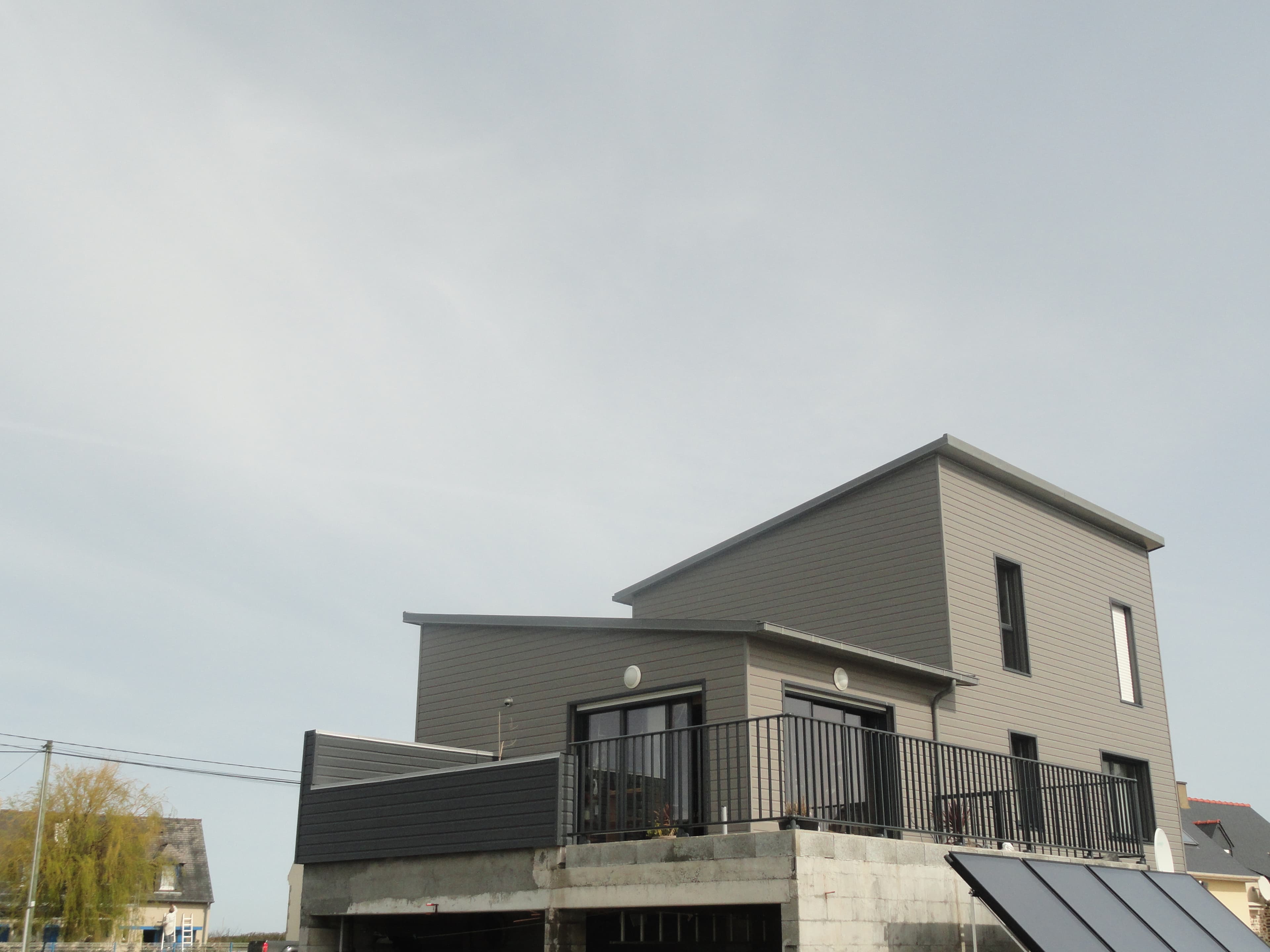 Construction de maison neuve ossature bois