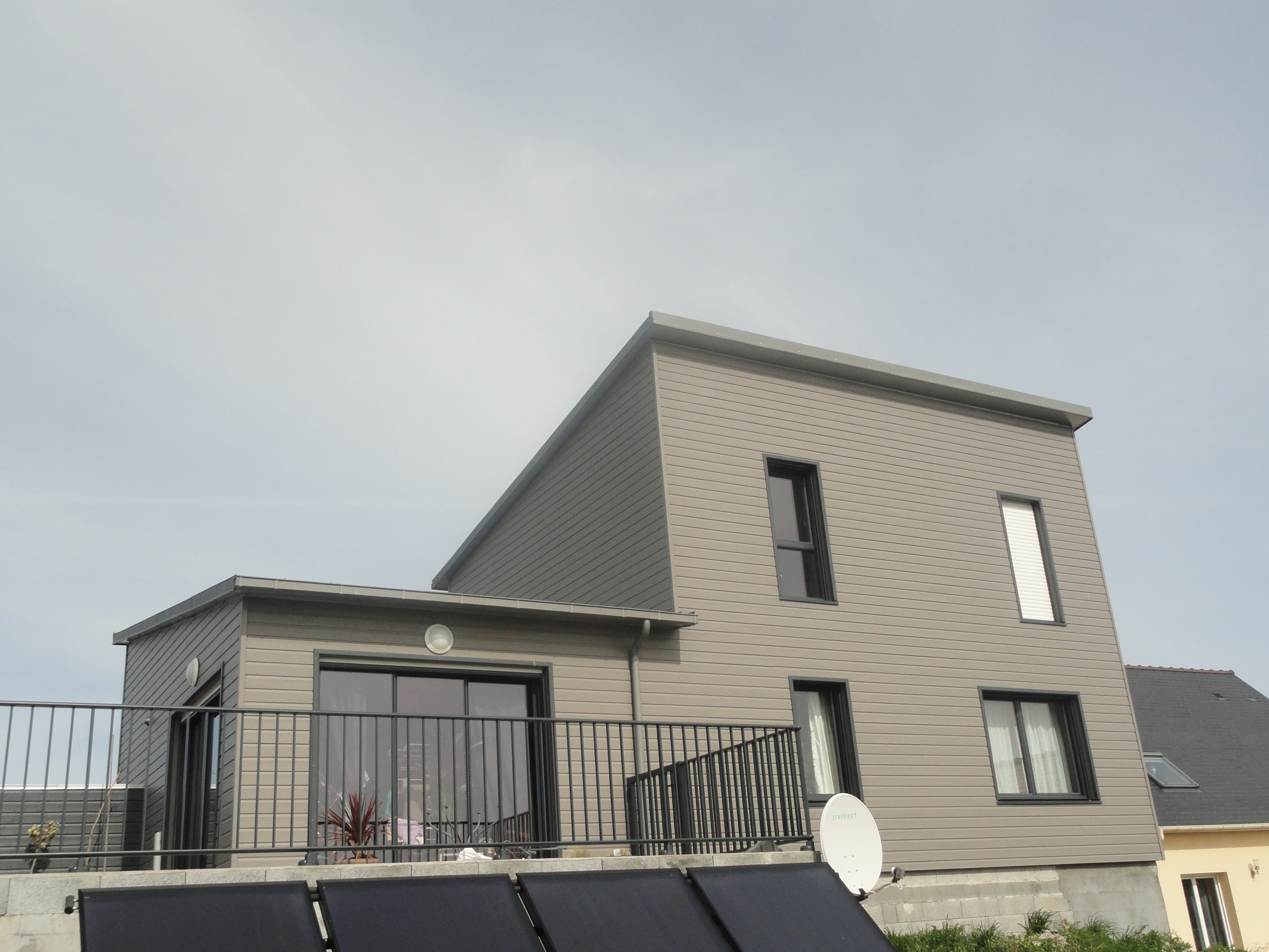 Construction de maison neuve ossature bois