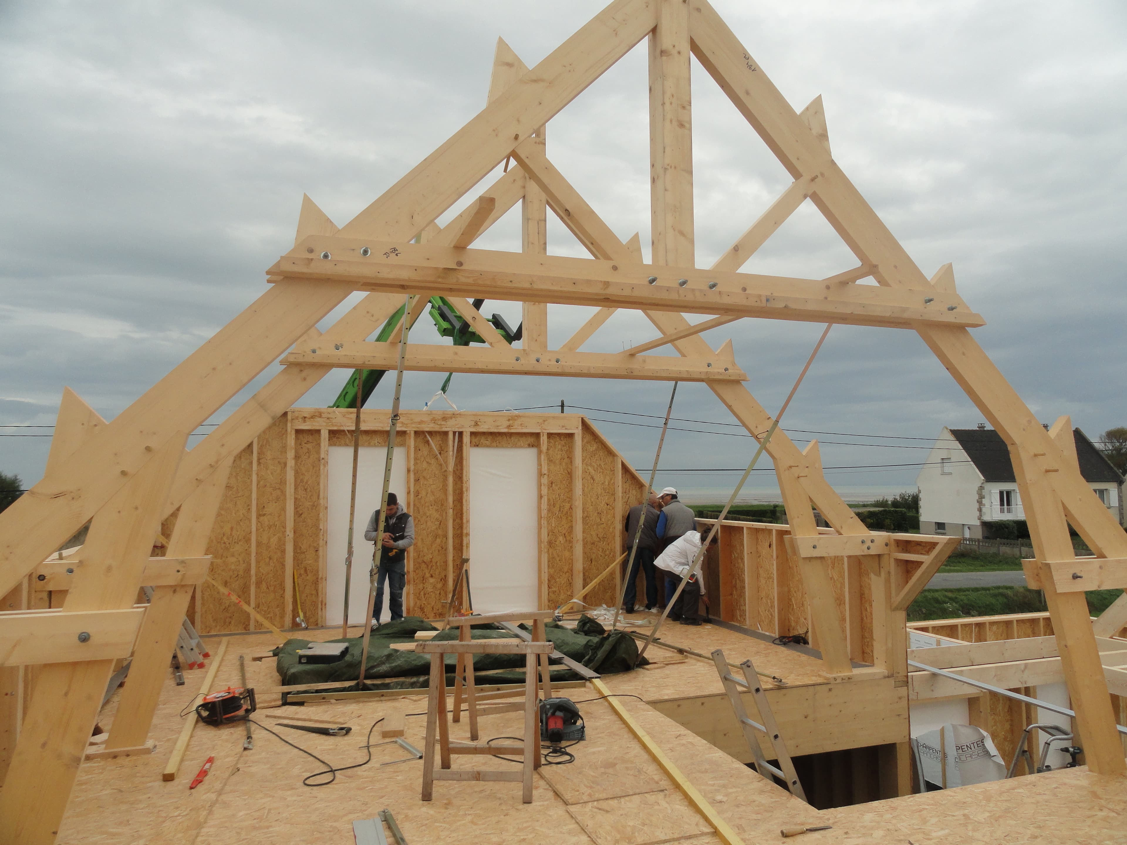 Construction de maison salardaine ossature bois