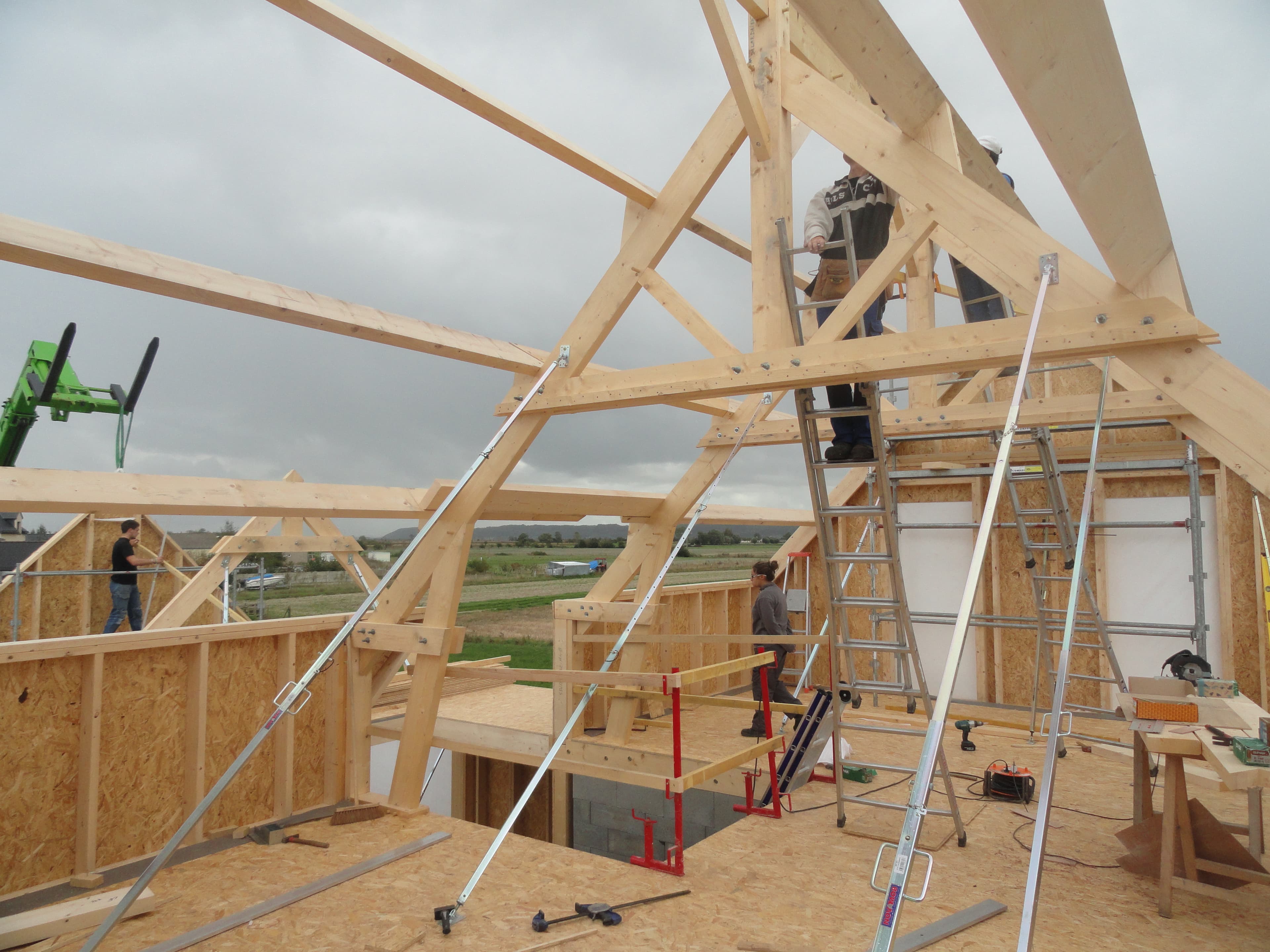 Construction de maison salardaine ossature bois