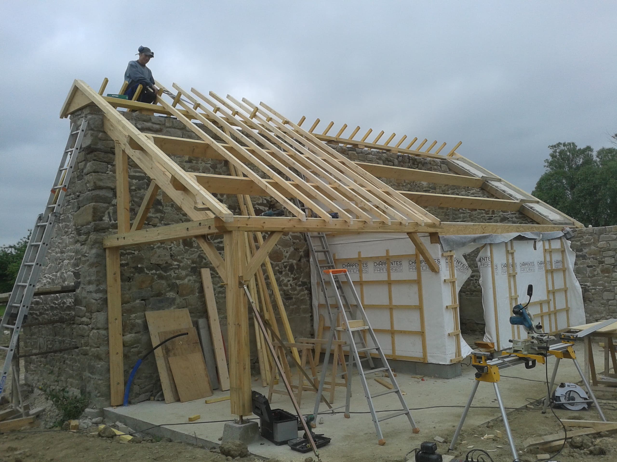 Rénovation de maison en ossature bois